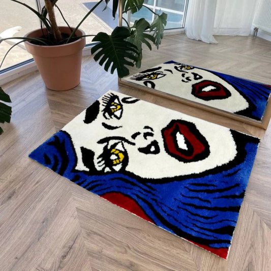 Alfombra Tufted con Bordado y Textura Flocking - Image 2