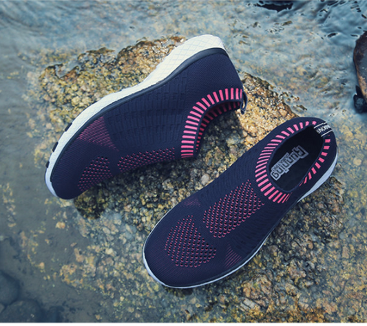 Zapatos deportivos de malla para mujer - Cómodos y transpirables para caminar - Image 2