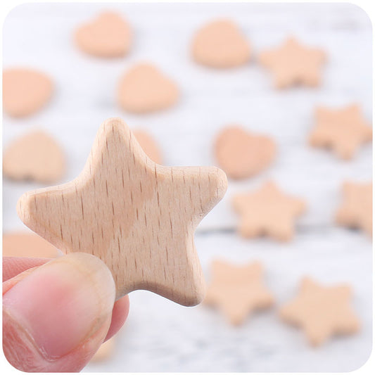 Adhesivo Dental Infantil de Madera de Haya - Juego DIY para Modelado - Image 2