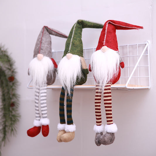 Decoraciones Navideñas Estilo Europeo y Americano - Figuras sin Rostro y Bosque Encantado - Image 2