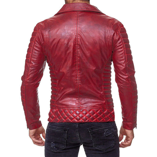 Chaqueta de Cuero PU con Cierre - Image 2