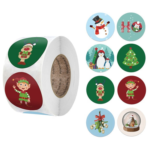 Etiquetas Adhesivas Decorativas Navideñas Premium - Image 2