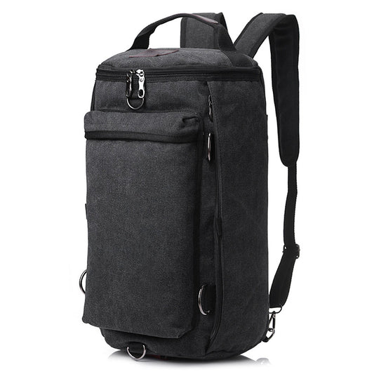 Mochila de Lona Multifuncional de Gran Capacidad para Hombre - Image 2