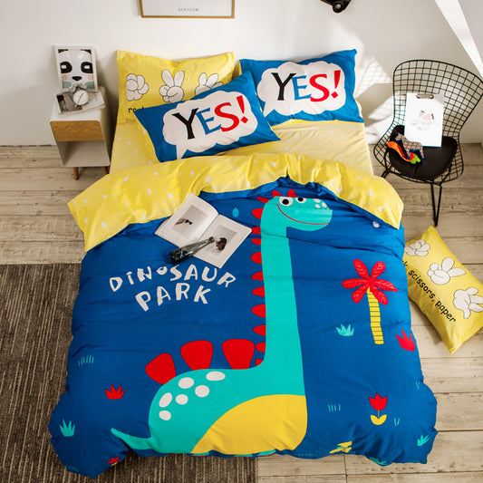 Juego de Sábanas Estampado Infantil de Algodón 4 Piezas - Image 2