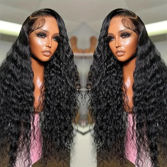 Peluca Afro Rizos Voluminosos con Encaje - Tubo Enrollado Pequeño - Image 2