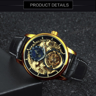Reloj Mecánico Automático con Diseño Calado - Image 2
