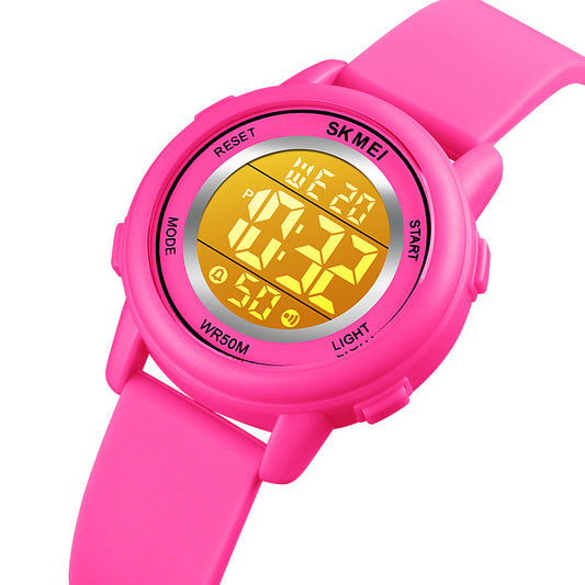 Reloj Electrónico Infantil con Luces LED Multicolor - Image 2