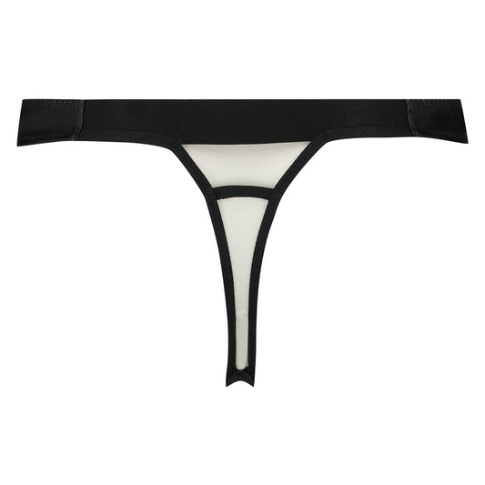 Braguita Tanga de Encaje Talle Bajo para Mujer - Image 2