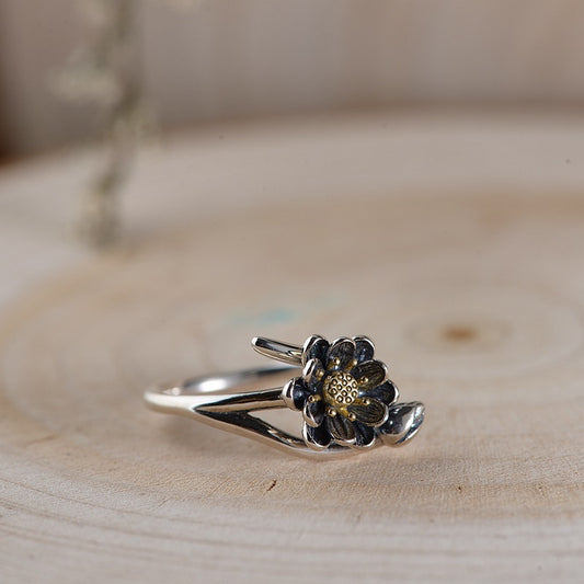 Anillo de Plata Loto - Image 2