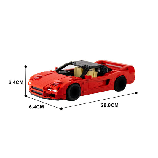 Bloques de Construcción Modelo Auto Rojo - Juego de Armado Plástico - Image 2