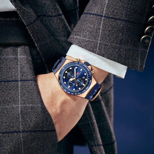 Reloj Deportivo Multifuncional para Hombre - Cuarzo Resistente - Image 2