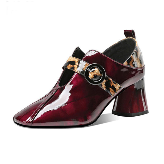 Zapatos de Tacón Alto Grueso para Mujer - Image 2