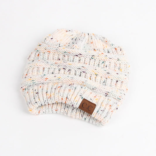 Gorro de Lana con Coleta Tejido - Abrigo Exterior Europeo - Image 2