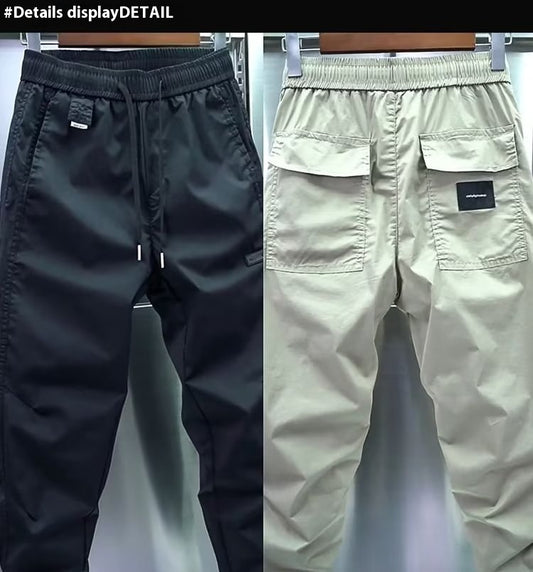 Pantalones Casuales Slim Fit Hombre - Estilo Hong Kong Verano - Image 2