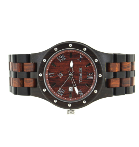 Reloj de Madera BEWELL - Elegancia Natural - Image 2