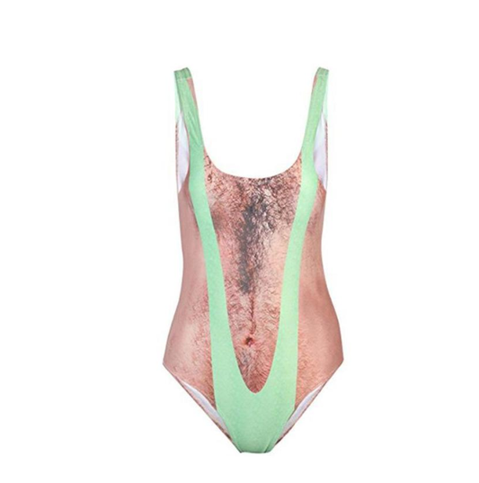 Traje de Baño Enterizo Estilo Europeo para Mujer - Bikini Moderno Europeo y Americano - Image 2