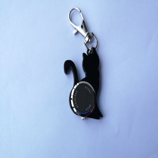 Reloj Colgante Infantil Gato Adorable - Diseño Cartoon Moderno - Image 2