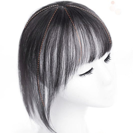 Peluca de Cabello Natural con Flequillo 3D Air - Efecto Voluminoso - Image 2