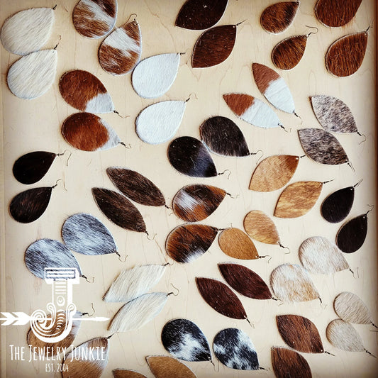 **Leather Earring Starter Pack - Hair-On-Hide - 30 Pairs 208m