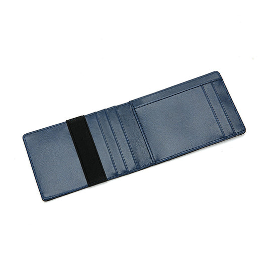 Billetera Portamonedas con Clip de Cuero Victoria - Organizador de Tarjetas y Efectivo - Image 2