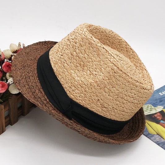Sombrero Rafia Coreano Estilo Playa - Protección Solar Premium - Image 2