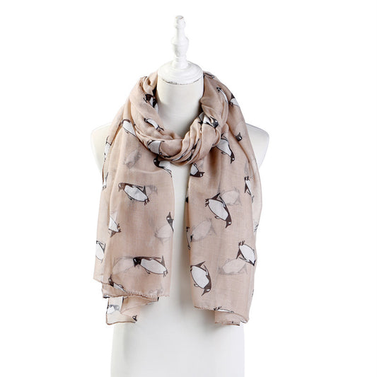 Chal Estampado Pingüinito Encantador - Image 2