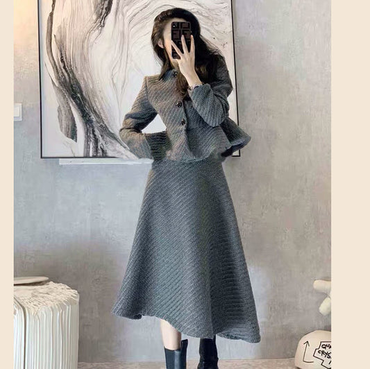 Traje Vestido de Lana con Fragancia Delicada para Mujer - Image 2