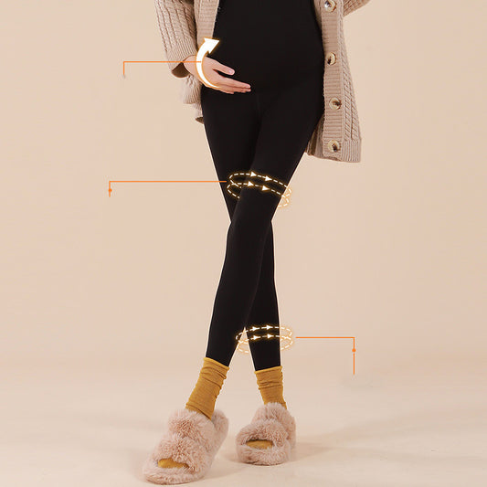 Pantalones de Maternidad en Lana Extra Gruesa con Forro Térmico - Image 2