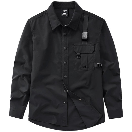 Chaqueta Camisa Casual para Trabajo - Estilo Moderno y Versátil - Image 2