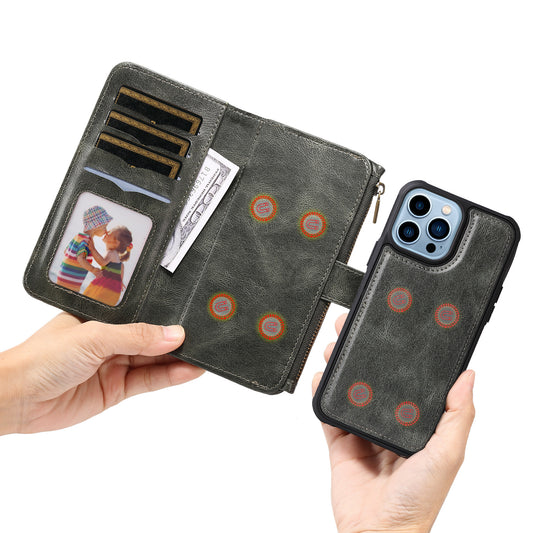 Funda Cartera Magnética para 16 Móviles - Protección Retro Multifunción con Ranuras para Tarjetas - Image 2