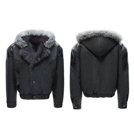 Chaqueta Acolchada de Algodón Grueso para Hombre Zuoshan Diao - Image 3