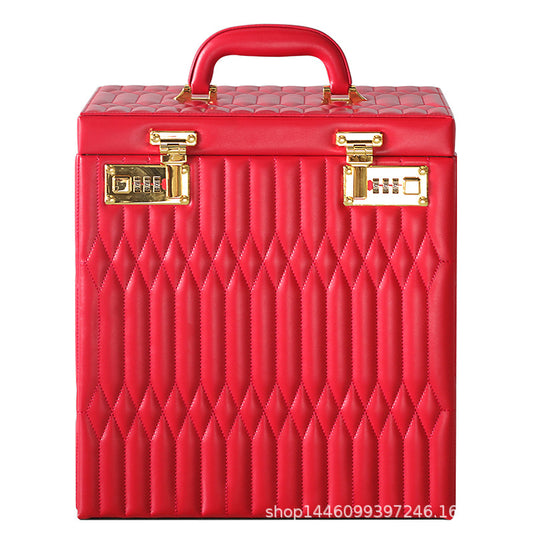 Caja de Almacenamiento para Joyas con Candado de Contraseña de Gran Capacidad - Image 2