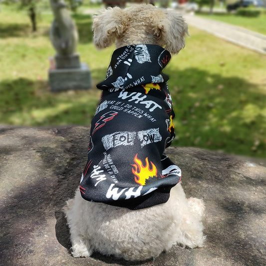 Sudadera para Perro Camuflaje Estilo Celebridad con Diseño Calavera - Image 2
