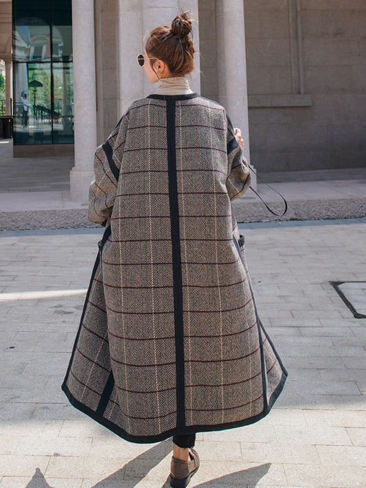 Abrigo Tweed Casual de Largo Medio - Image 2