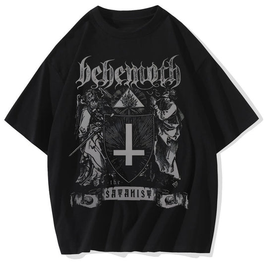 Set de Camisetas Gráficas Religiosas Hip Hop para Hombre - Image 2