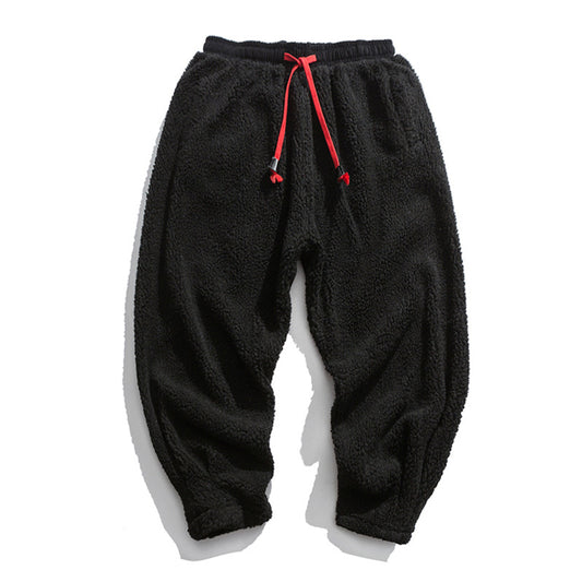Pantalones de Lana de Cordero Gruesos y Cálidos para Hombre - Image 2