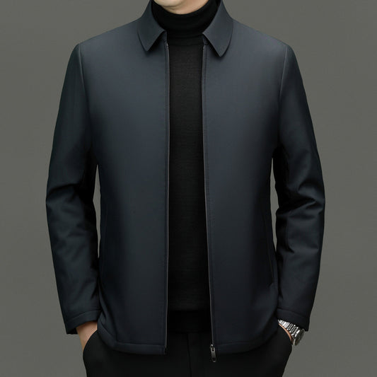 Ropa Business Casual de Algodón Puro para Hombre Maduro - Image 2