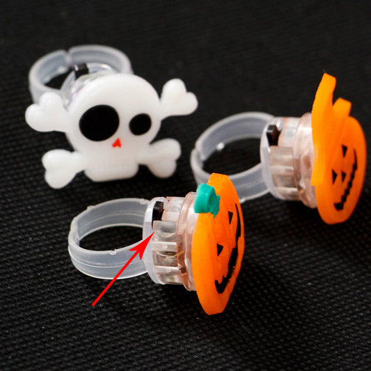 Anillo Broche Luminoso para Halloween - Image 2