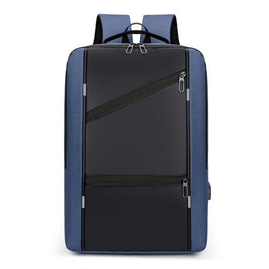 Mochila Ejecutiva para Hombre con Carga USB - Diseño Minimalista Multifuncional - Image 2