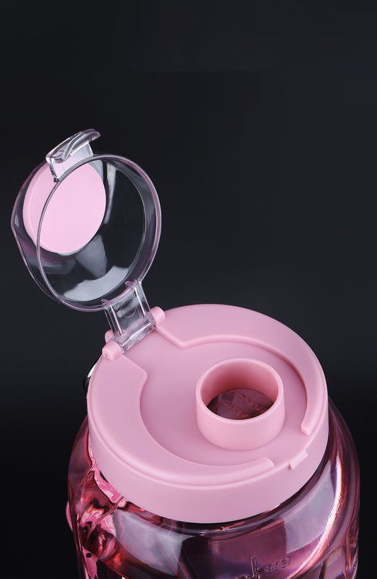 Botella Deportiva de Gran Capacidad - Vaso Reutilizable Portátil para Exterior - Image 2