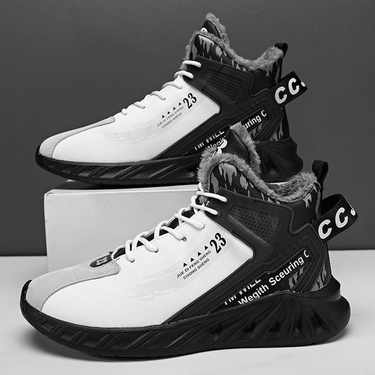 Tenis Plataforma Cuero Impermeables Mid-Top - Image 2