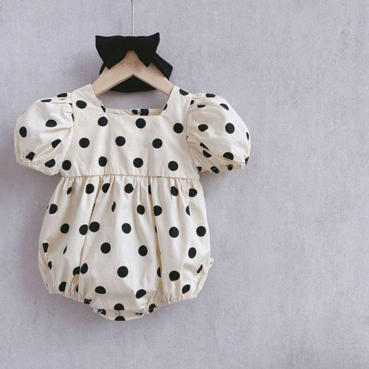Enterizo Princesa para Niñas con Lunares - Ropa Infantil Elegante - Image 2