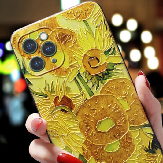 Funda 3D Cielo Estrellado de Van Gogh para Celular - Image 2