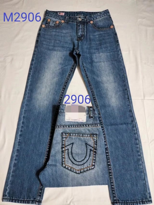 Jeans Elásticos Talla Grande con Líneas Gruesas de Moda - Image 2