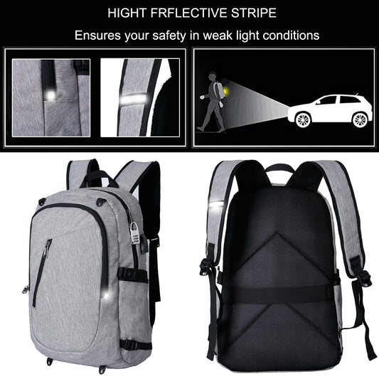 Mochila Antirrobo Multifuncional para Viajes y Aventuras Outdoor - Image 2