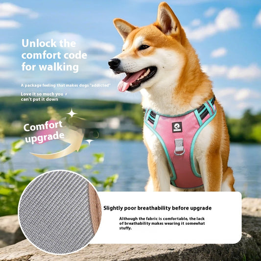 Arnés Pecho Antiescapes Reflectante para Perros Grandes - Image 2