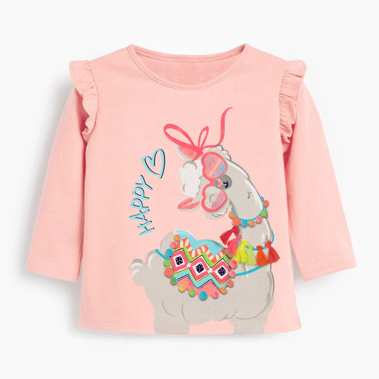 Conjunto Infantil de Rayas con Estampado Caricaturesco - Image 2