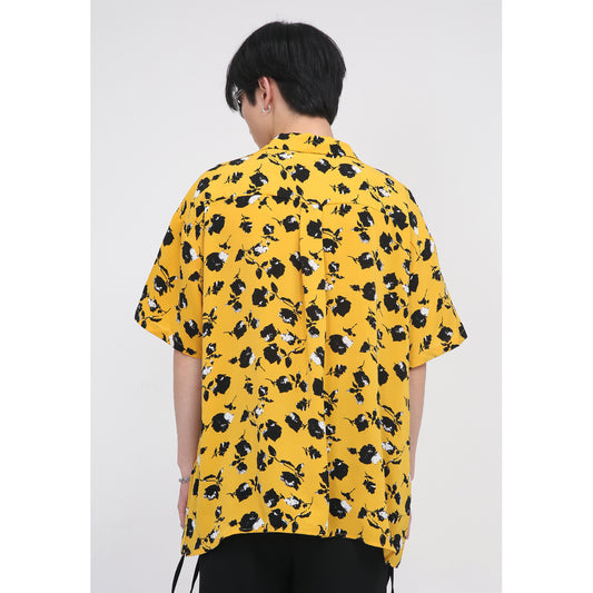 Camisa Estampada para Hombre con Bolsillos Tulipán - Image 2