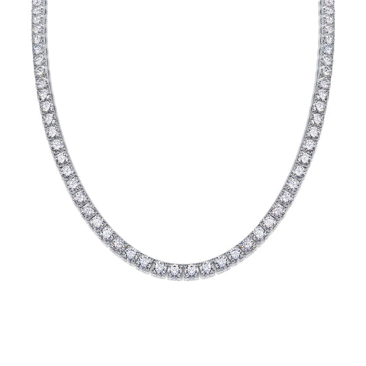 Collar Río Estelar Infinito - Joya de Lujo en Plata 925 y Moissanita Premium - Image 2