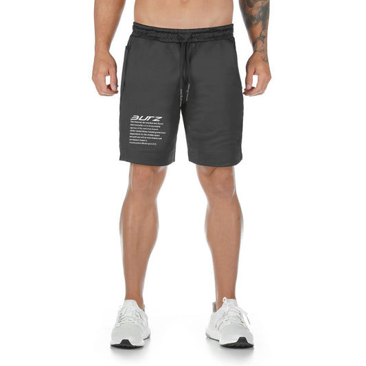 Shorts Deportivos Ajustados Transpirables para Entrenamiento de Fuerza - Image 2